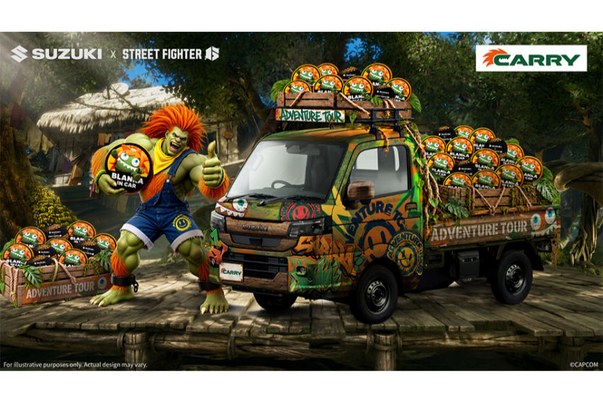 Suzuki showcases Blanka-themed Carry at TGS 2026 