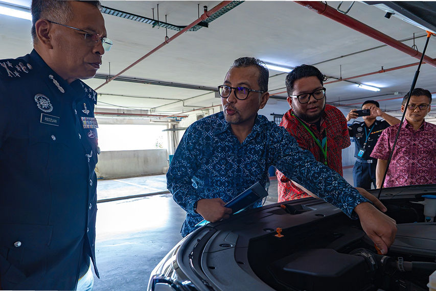 Proton emas being analysed by PDRM