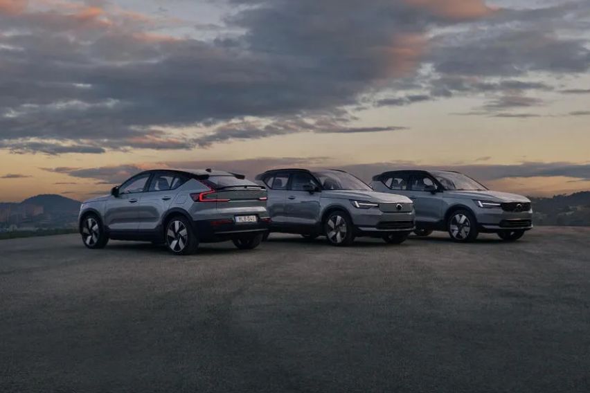 Volvo XC40, EX40 and EC40