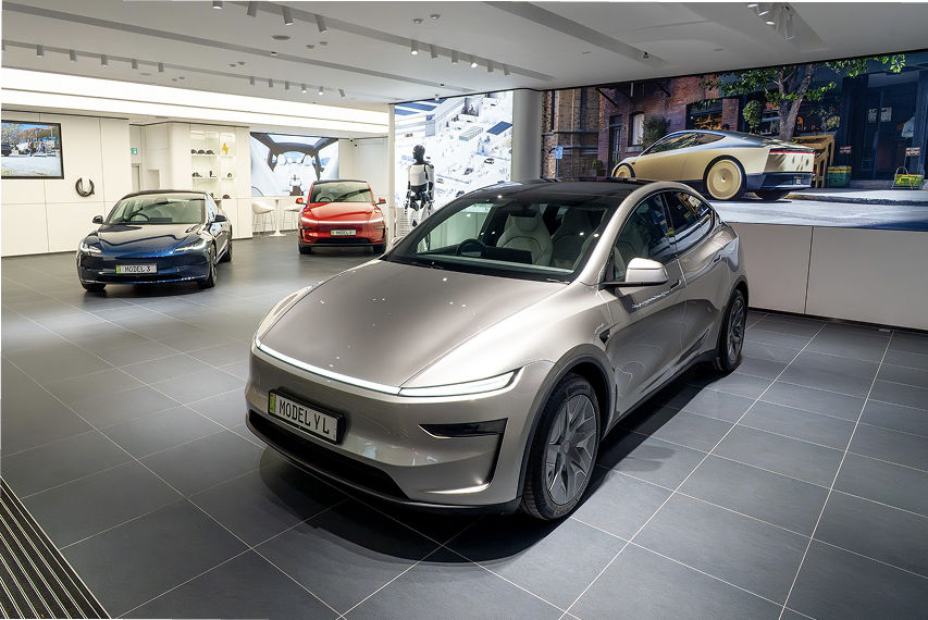 Tesla Experience Centre at Mid Valley Megamall