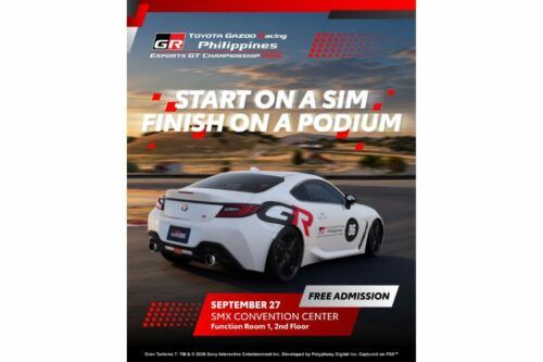 Here are the racers who will join the 2026 Toyota GR PH Esports GT Championship