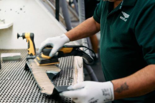 Bentley Torcal production line mixes tradition, cutting-edge tech