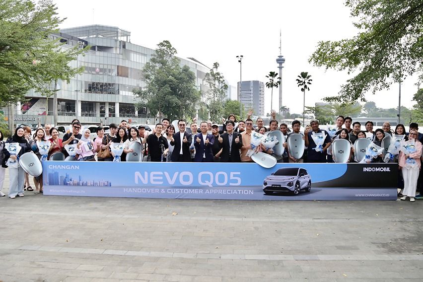 Changan Nevo Q05 Handover Ceremony
