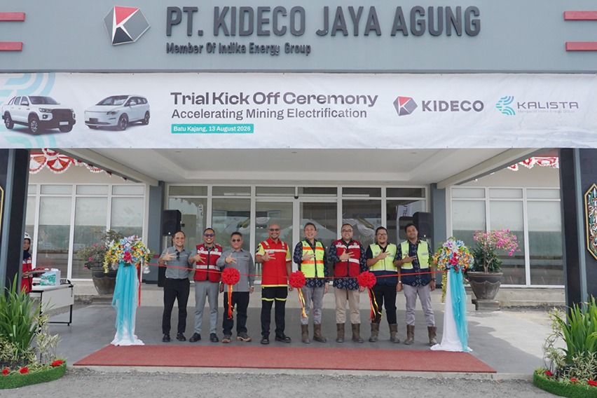 Kalista dan Kideco Uji Mobil Listrik