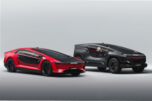 CEER EXOBOT revealed: Saudi EV brand debuts sedan and SUV with up to 1,111 hp