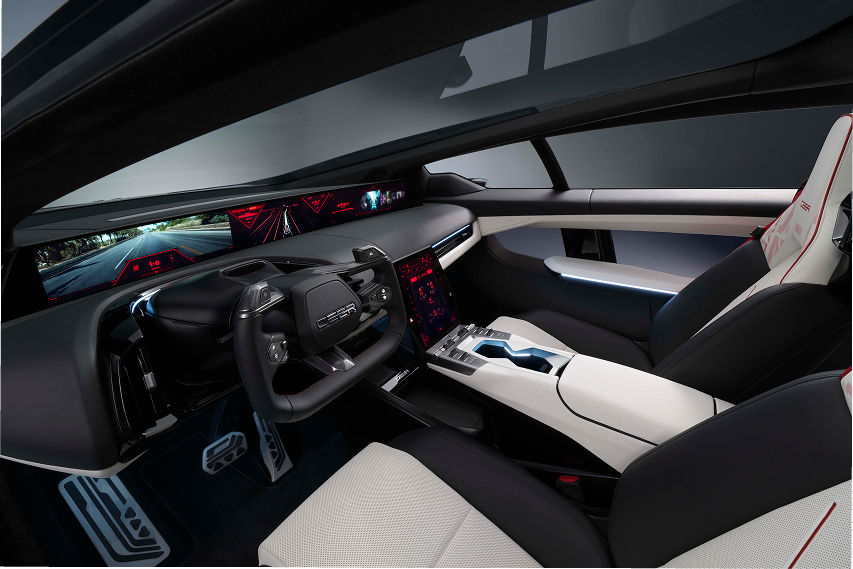 CEER Exobot SUV interior view