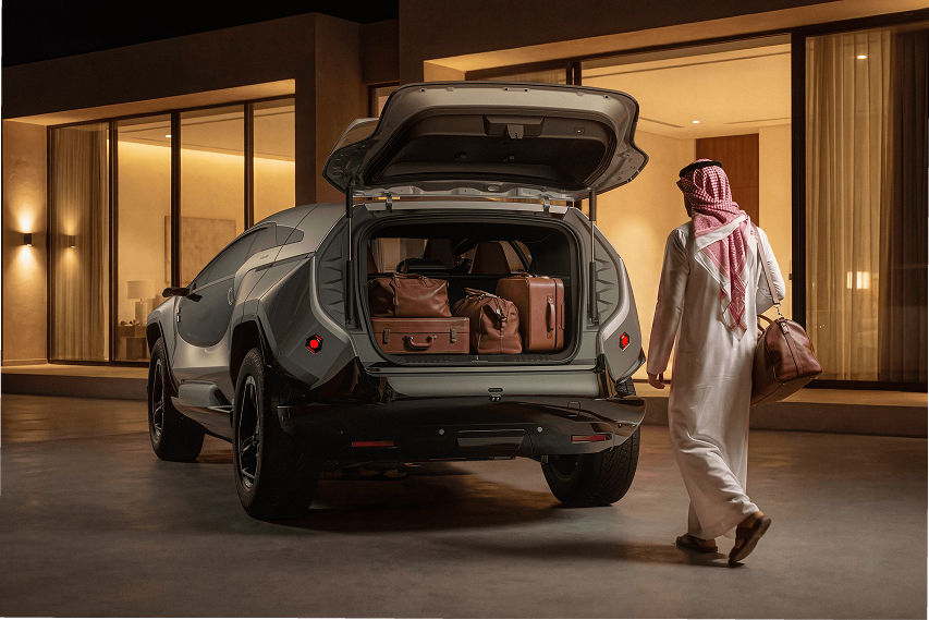 CEER Exobot SUV boot area view