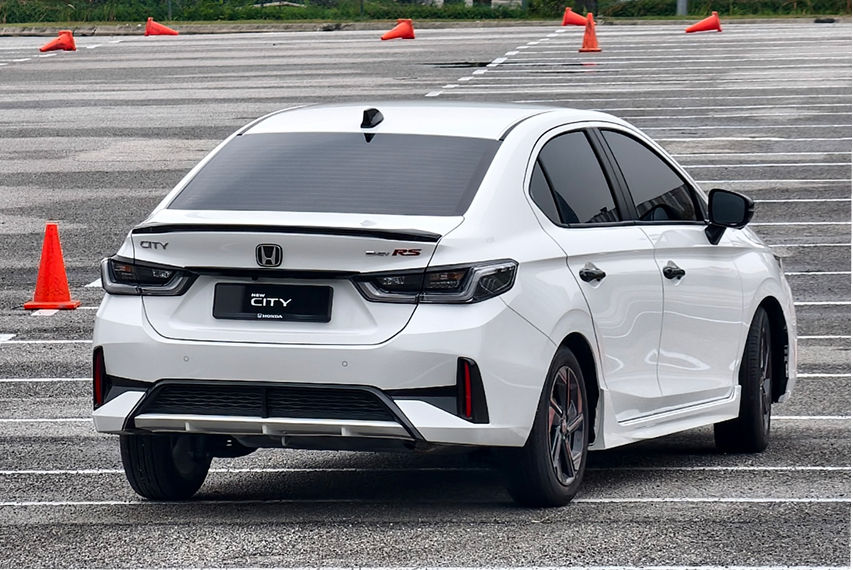 2026 Honda City facelift rear view