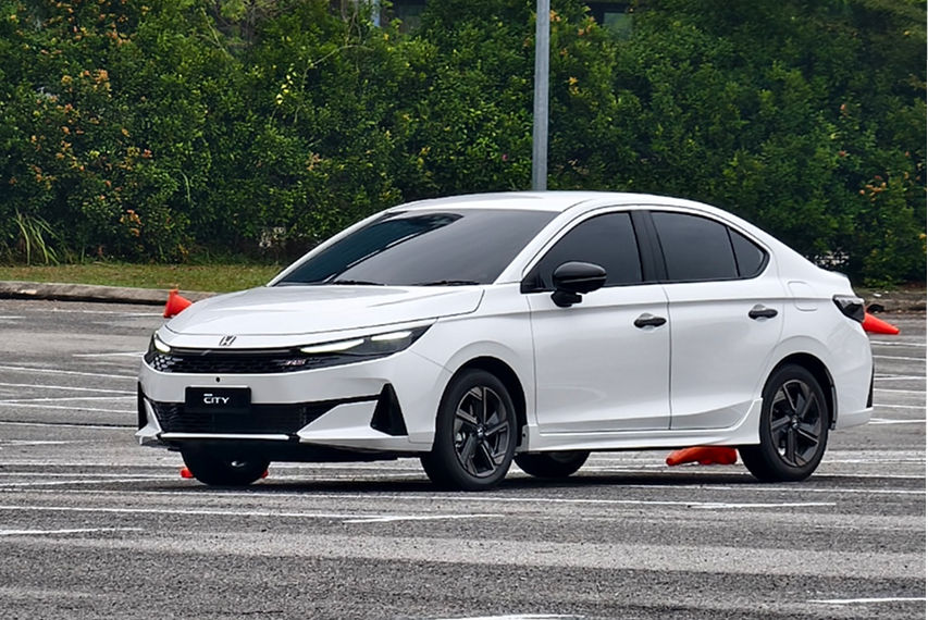 2026 Honda City facelift side profile view