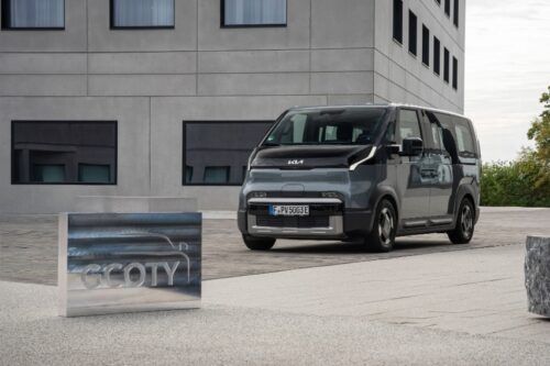 GCOTY hails Kia PV5 as 2027 German Compact Car of the Year