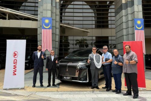 GWM Malaysia hands over Wey G9 to MOF for government fleet POC