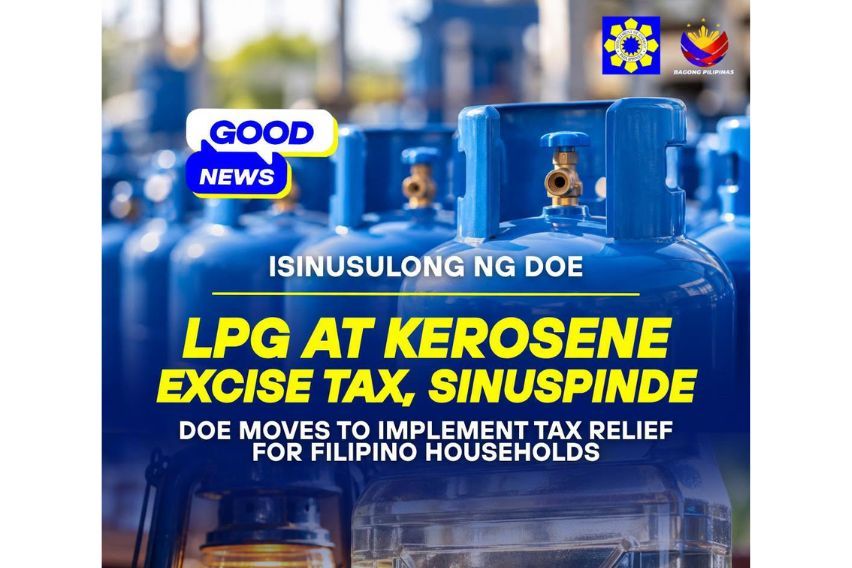 ICYMI: PBBM orders suspension of excise taxes on LPG, kerosene anew