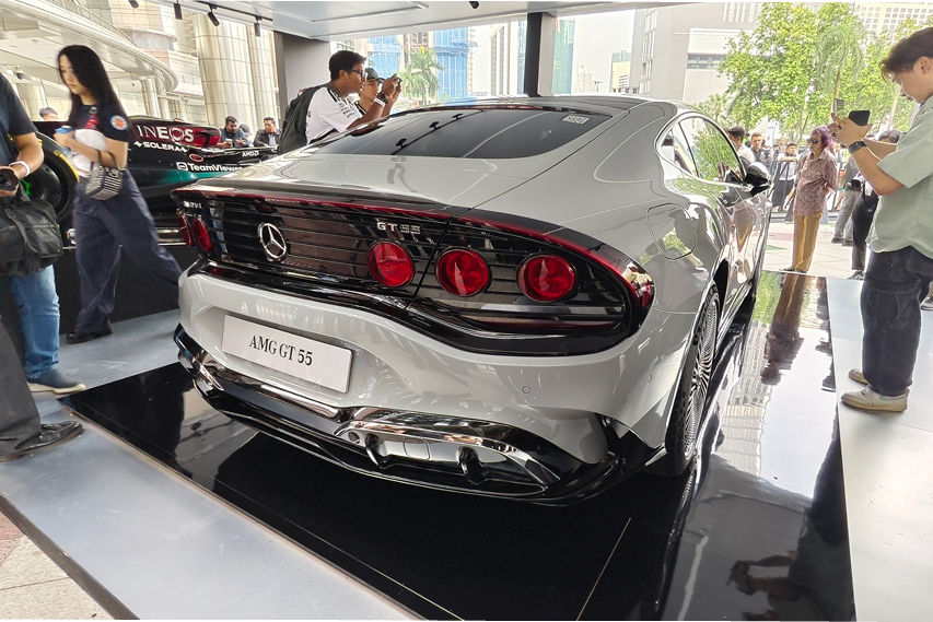 Mercedes-AMG GT 63 4-Door Coup&eacute; rear view Malaysia