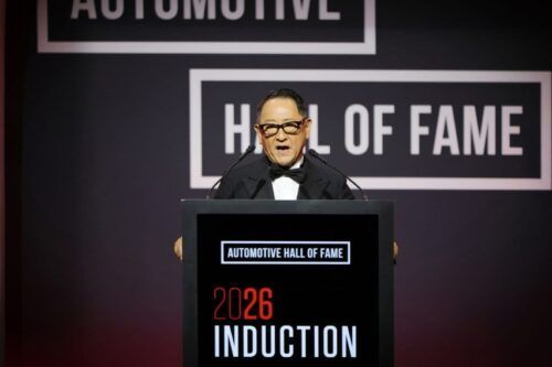 Toyota Chairman Akio Toyoda inducted into Automotive Hall of Fame