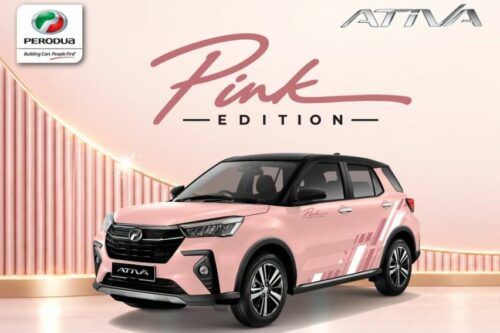 Book a Perodua Ativa and get a chance to win Perodua Ativa Pink Edition
