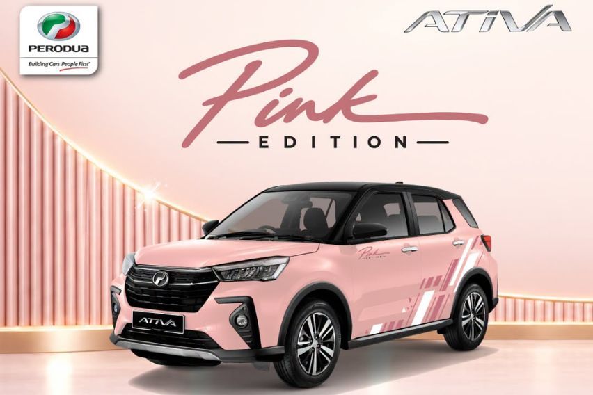 Book a Perodua Ativa and get a chance to win Perodua Ativa Pink Edition