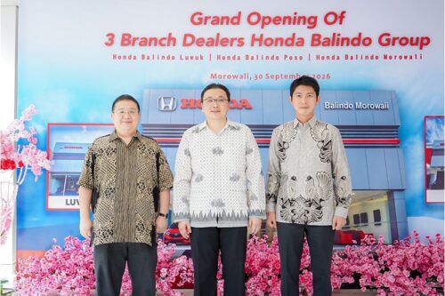 Honda Buka Empat Diler Baru di Sulawesi Tengah dan Kalimantan Tengah