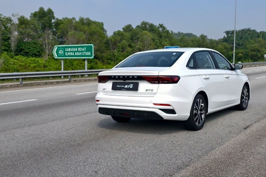 Proton S70 Prime rear view