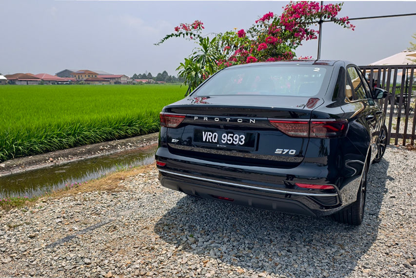 Proton S70 Prime rear view