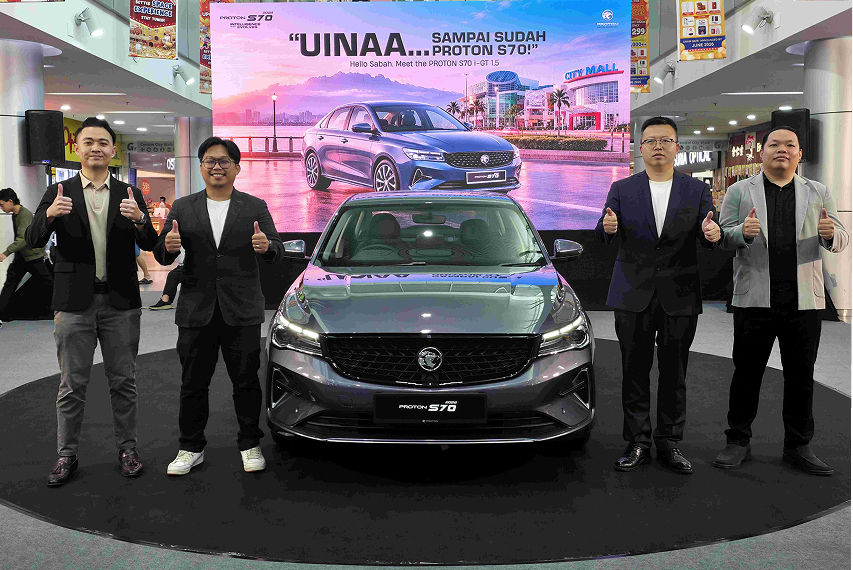 2026 Proton S70 i-GT launched in Sabah
