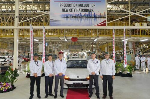 New Honda City Hatchback rolls off production line in Melaka