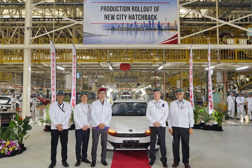 New Honda City Hatchback rolls off production line in Melaka