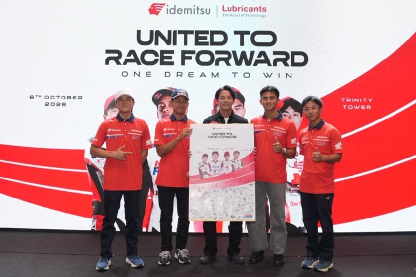 Jelang MotoGP Indonesia 2026, Idemitsu Gelar 'United to Race Forward' Hadirkan Mario Aji dan Veda Pratama