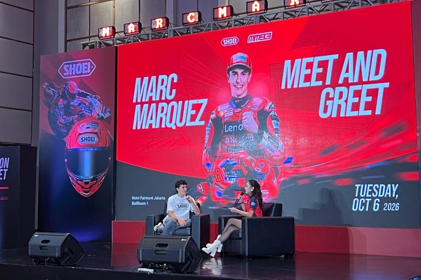 Meet and greet marc marquez di Indonesia 2026