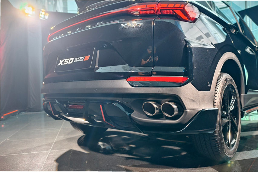 2026 Proton X50 Sport Edition rear view