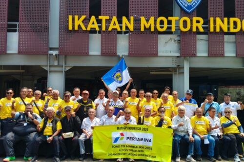 21 Legenda Balap Indonesia Touring Motor ke Mandalika, Tempuh 1.000 Km