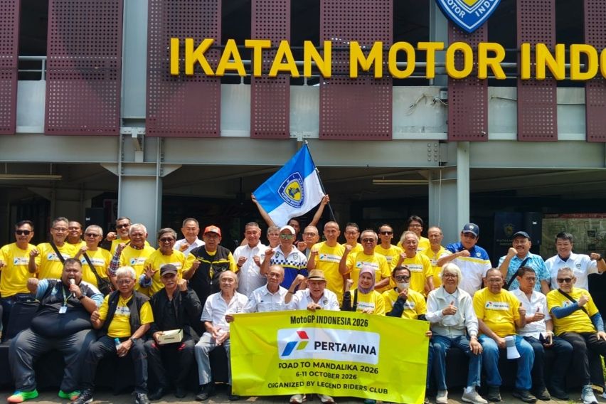 21 Legenda Balap Indonesia Touring Motor ke Mandalika, Tempuh 1.000 Km