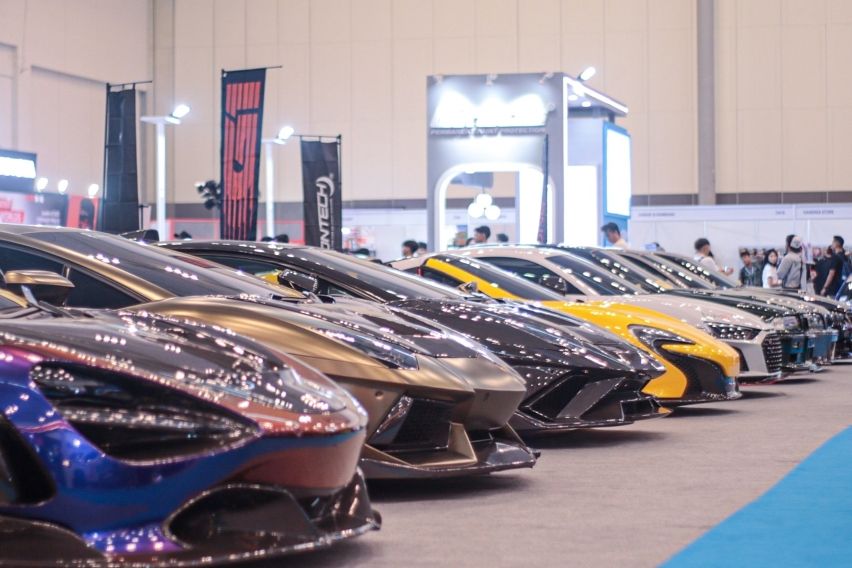 Mobil modifikasi di IMX 2025
