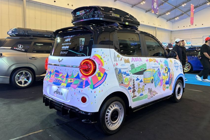 Wuling Kolaborasi dengan Otoproject dan SOVLO di IMX 2026 untuk Lukis Air ev