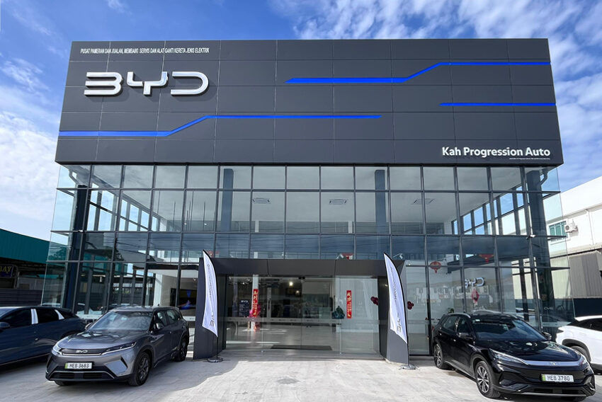 BYD opens its largest Sarawak 3S centre in Miri, with six service bays