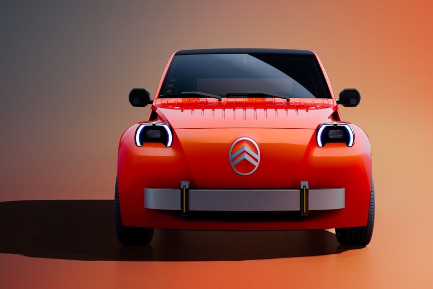 Citroën Rilis 2 CV Concept di Paris Motor Show 2026