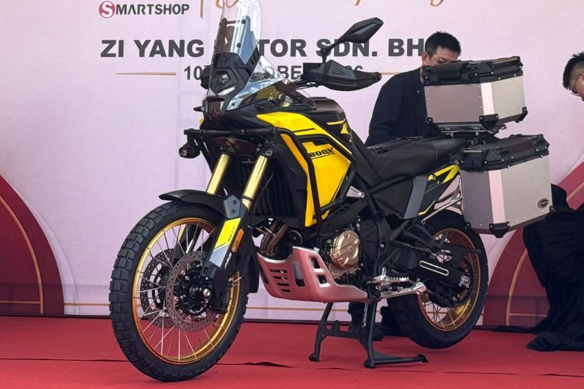 VOGE DS800X Rally adventurer tourer up for grabs in Malaysia