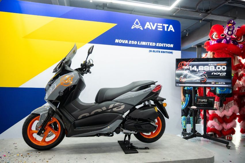 Aveta Nova 250 G Elite Edition launched in Malaysia at RM 14,888