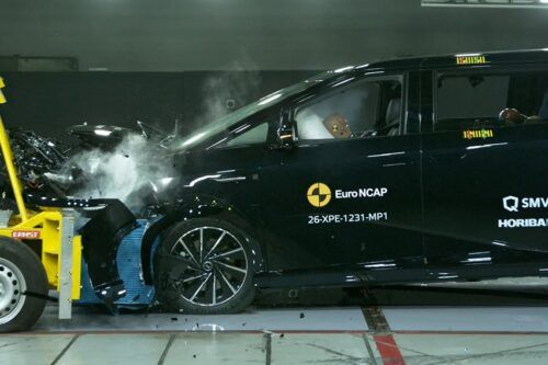 Xpeng X9 Raih Rating Lima Bintang Uji Keselamatan Euro NCAP 