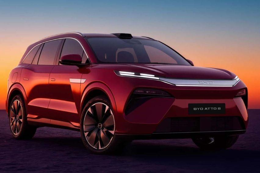 BYD Atto 8 EV revealed in Europe with ultra-fast ‘Flash Charging’ tech