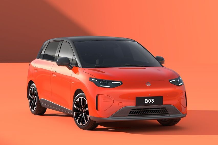 Leapmotor B03 electric hatchback debuts at the 2026 Paris Motor Show