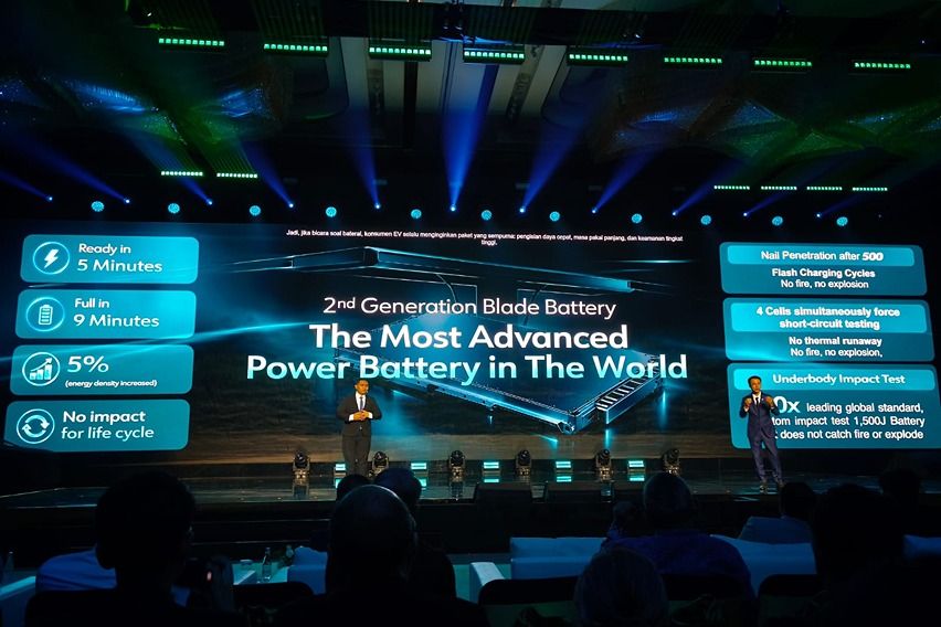 BYD blade battery 2.0 & flash charging