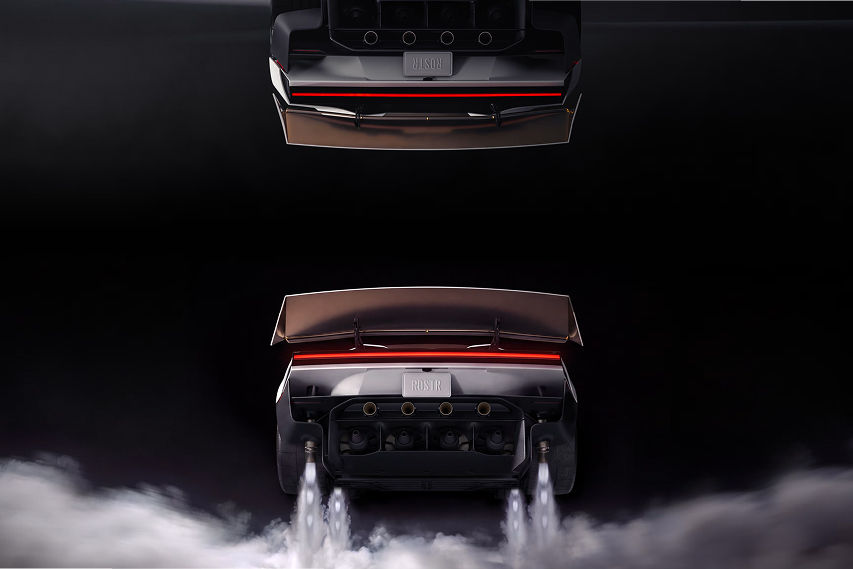 Tesla Roadster thrust variant
