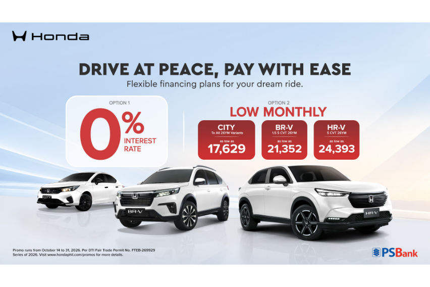 Honda Cars PH, PSBank partner for 0% interest deals 