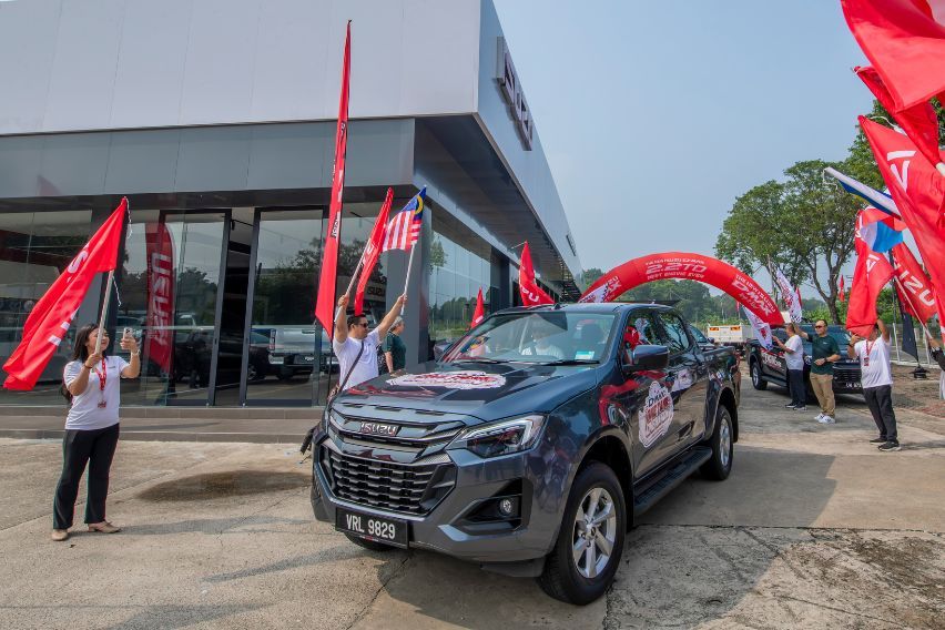 Diesel Fuel Container Color Isuzu D-Max 2.2 completes East Malaysia journey on one tank of diesel