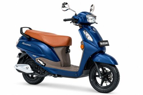 Suzuki Indonesia Berikan Kelir Baru Access 125 Metallic Matt Stellar Blue