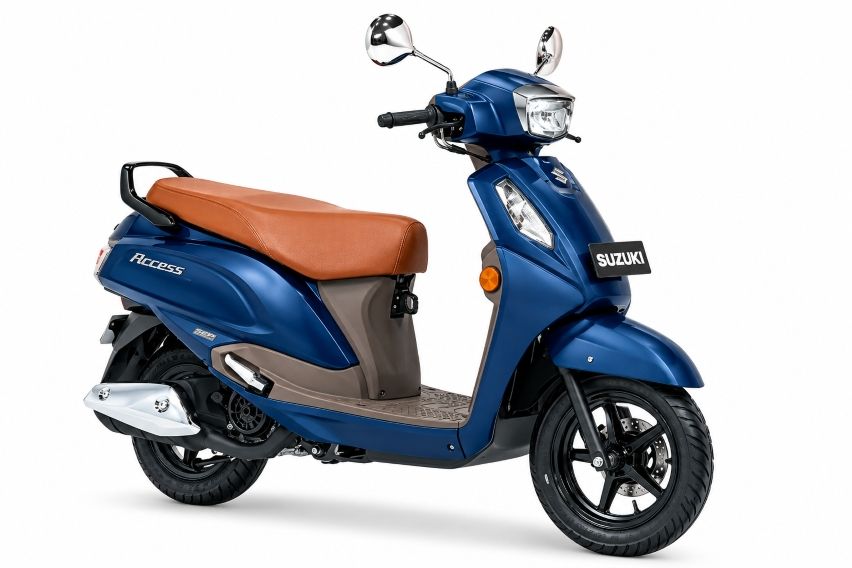 Suzuki Indonesia Berikan Kelir Baru Access 125 Metallic Matt Stellar Blue