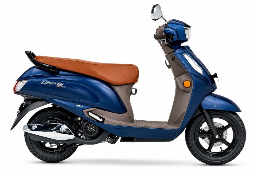 Access 125 Dapat Warna Baru, Metallic Matt Stellar Blue