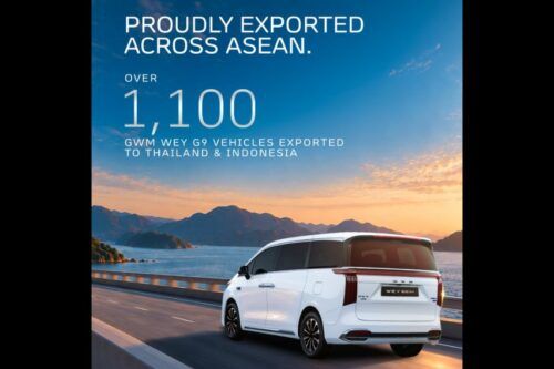 GWM Malaysia exports over 1100 G9 MPVs, local assembly crosses 10,000-unit milestone