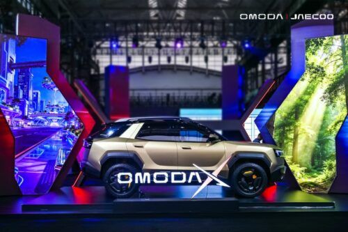 Omoda X makes world premiere - Rugged styling and electrified drivetrain options 