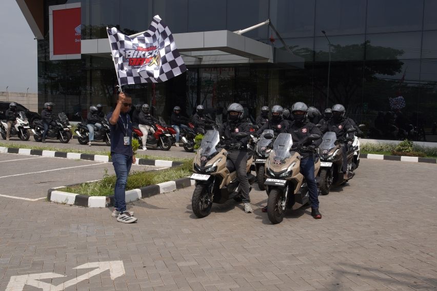 Touring menuju Honda Bikers Day 2026